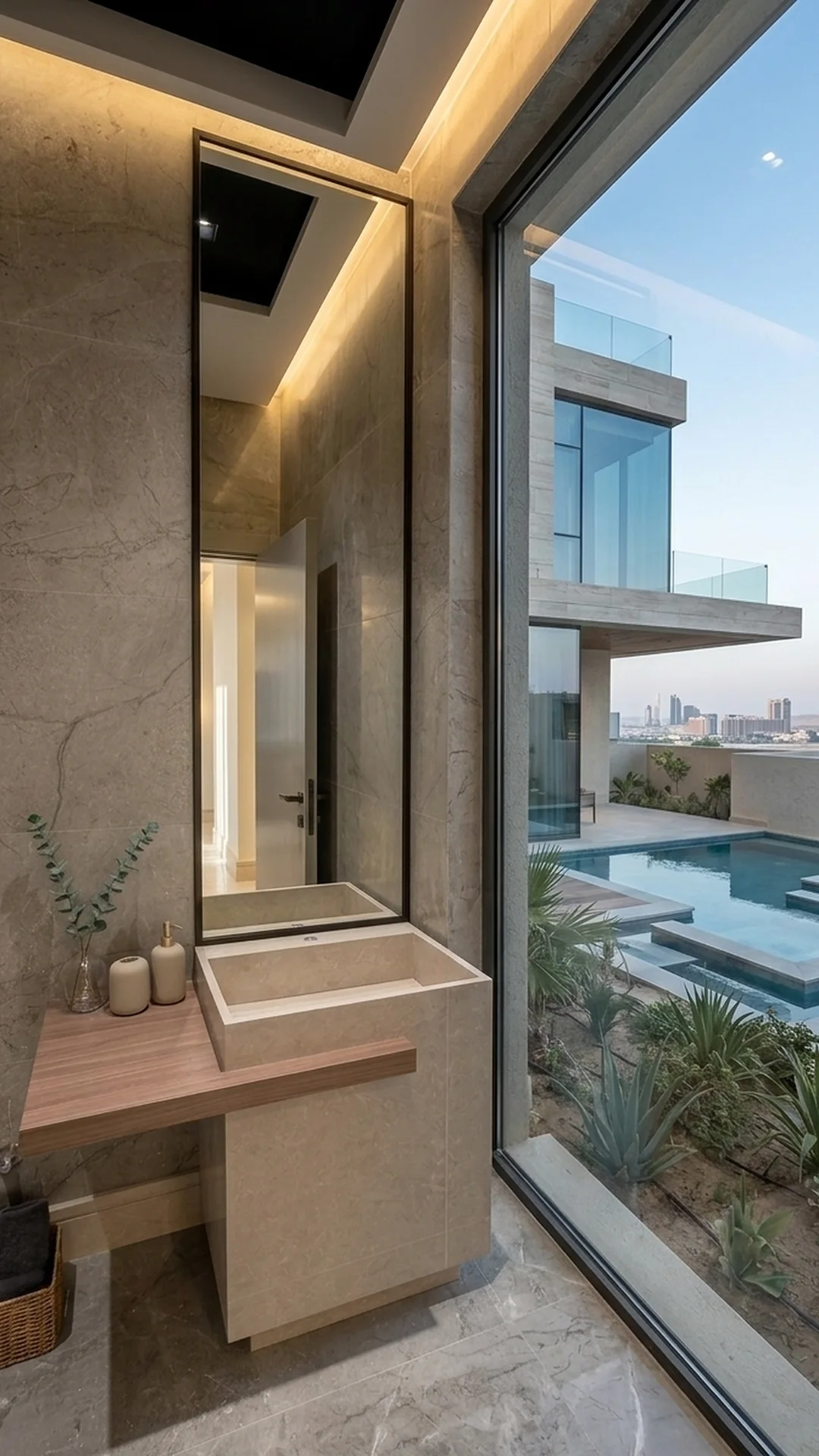 تصميم من مجموعة المغاسل الفردية